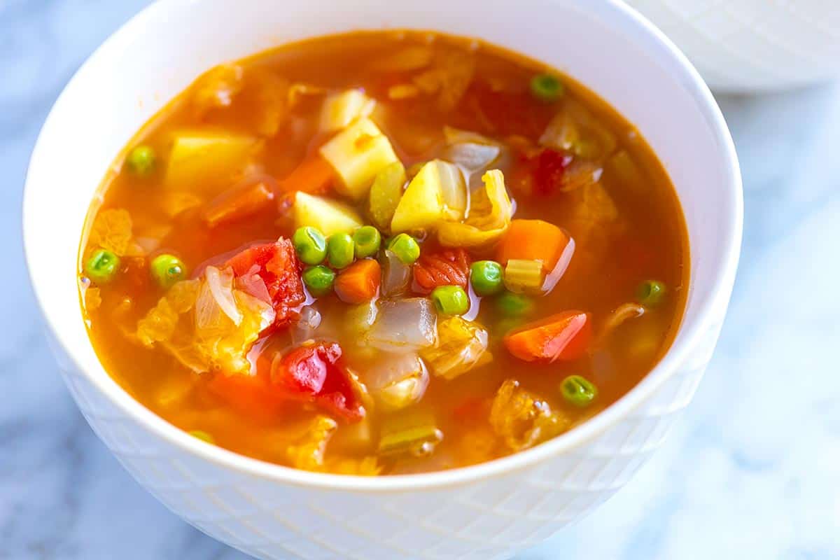 How can I add flavor to my vegetable soup