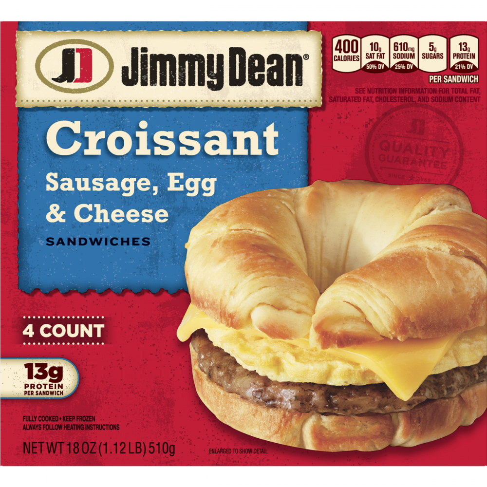 How do you heat Jimmy Dean's breakfast sandwich
