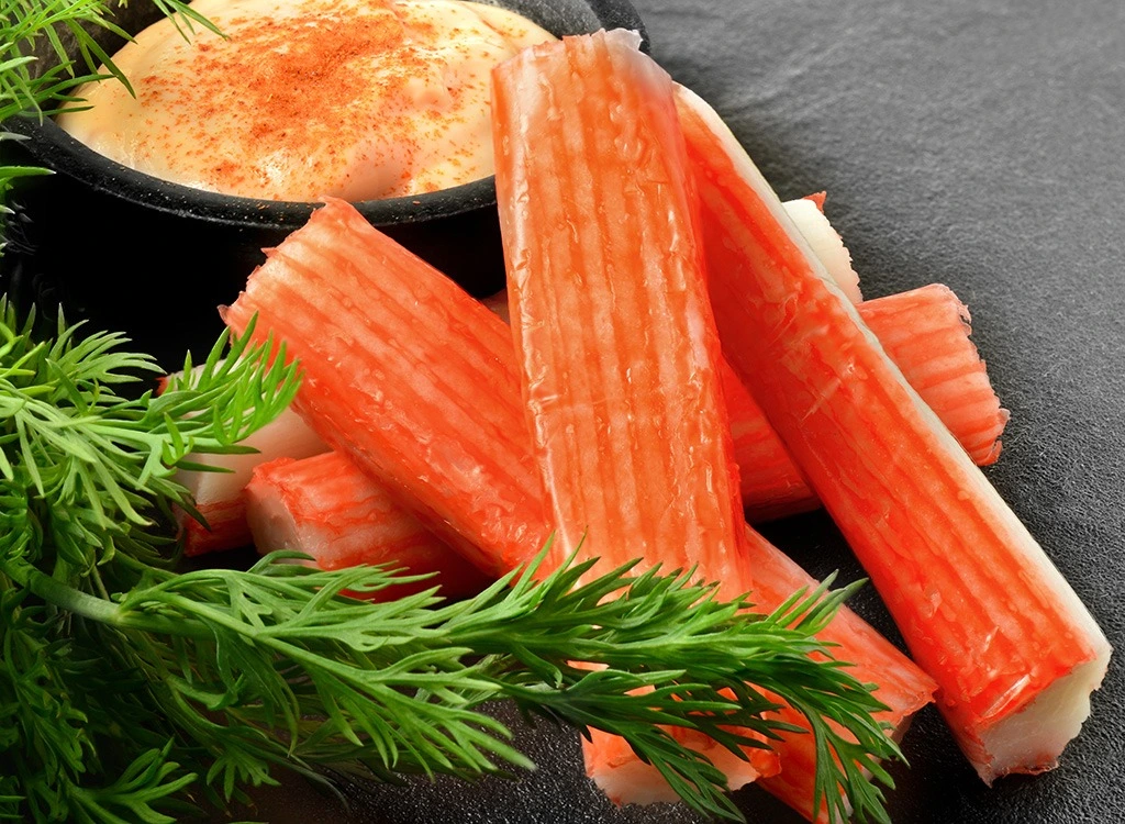 Are crab sticks high in carbs