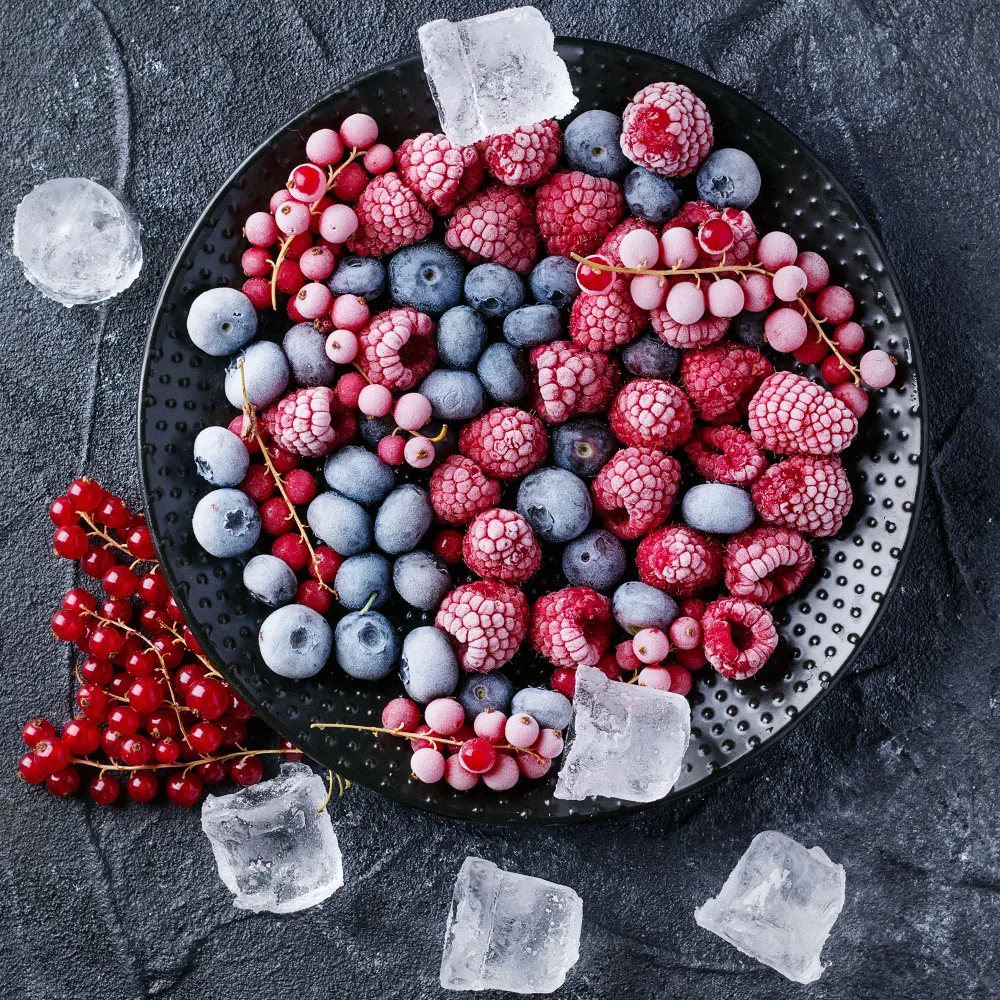 Do frozen blueberries thaw well